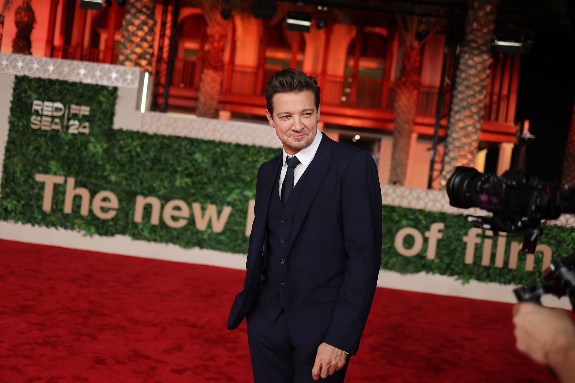 Jeremy Renner at 'We Live in Time' Gala Screening - Red Sea International Film Festival 2024 (Image via Getty)